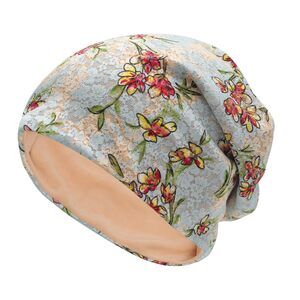 8463 Lightweight Fleece Slouchy Beanie Warm Winter Hat Chemo Headwear